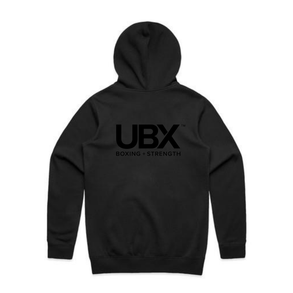 UBX EARNED Zip Hoodie - Black