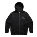 UBX EARNED Zip Hoodie - White