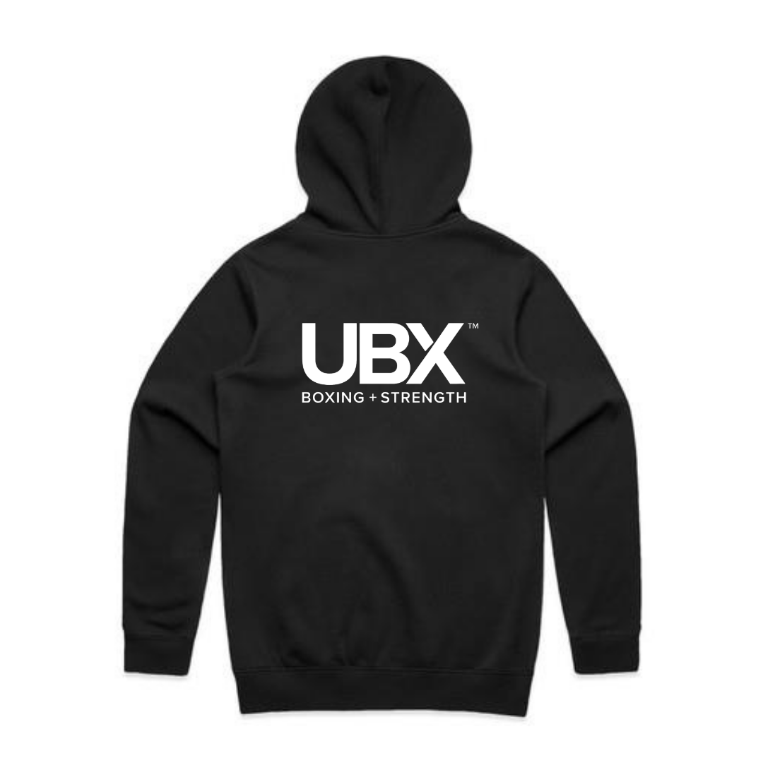 UBX EARNED Zip Hoodie - White
