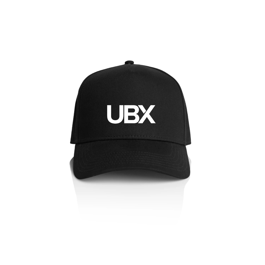 UBX Black baseball cap
